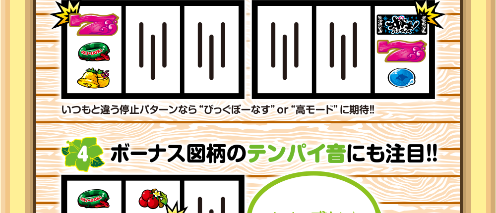 7つのパラダイスポイント